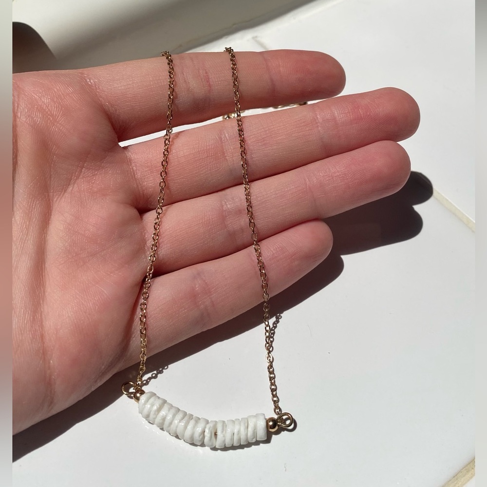 Beachy shell necklace